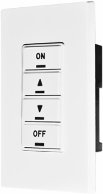 Lumina RF Keypad Room Controller, 4 Button, Bluetooth, 120-277VAC