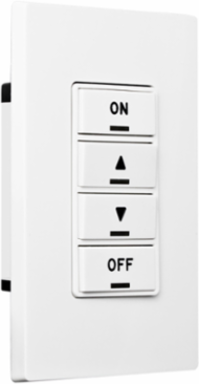Lumina RF Keypad Room Controller, 4 Button, Bluetooth, 120-277VAC