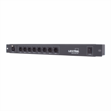 DMX Signal Management 8 Input Merger (8 In, 1 Out)