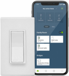 No-Neutral Decora Smart Switch, 15 Amp, Requires MLWSB Wi-Fi Bridge