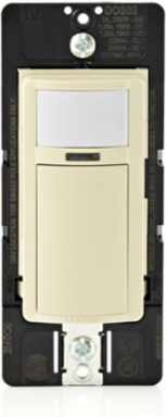 Decora Motion Sensor Light Switch, 180° Coverage, 2A, Ivory