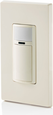 Decora Motion Sensor Light Switch, 2A, 180° Coverage, Light Almond