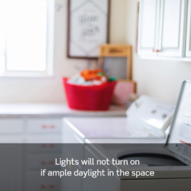 Decora Motion Sensor Light Switch, 180° Coverage, 2A, Auto-On/Manual-On