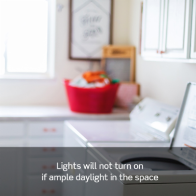 Decora Occupancy Motion Sensor Light Switch, 15A, 180° Coverage, Auto-On/Manual-On