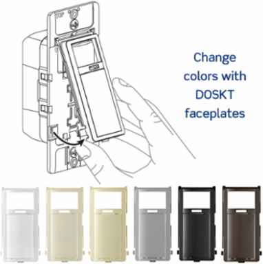 Decora Occupancy Motion Sensor Light Switch, 15A, 180° Coverage, Auto-On/Manual-On