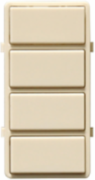 Decora Smart 4-Button Color Change Kit, Ivory - RoHS Compliant