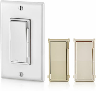 Decora Slide Dimmer Switch 0-10V for LED & Fluorescent, 1200VA/277VAC