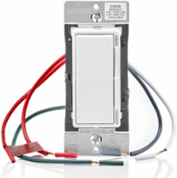 Decora Slide Dimmer Switch, 600VA Electronic Low Voltage, 300W Dimmable LED, 120VAC