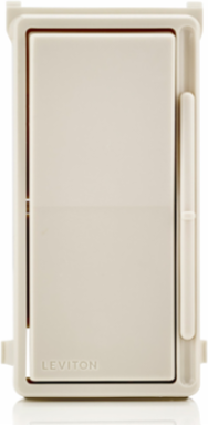 Decora Slide Fan Speed Control Switch, 1.5A, 120VAC, 3-Speed, Single Pole/3-Way