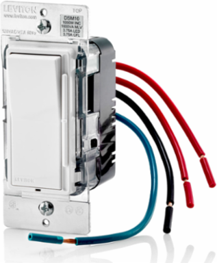 Decora Slide Dimmer Switch 1000W/450W for LED/CFL & Incandescent, Single-Pole