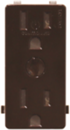 Decora Smart Outlet Color Change Kit - Brown, Compatible with DW15R & ZW15R Outlets