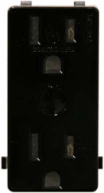 Decora Smart Outlet Color Change Kit - Black, Easy Installation for DW15R, ZW15R