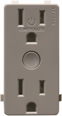 Decora Smart Outlet Color Change Kit - Gray, For DW15R and ZW15R Outlets