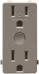 Decora Smart Outlet Color Change Kit - Gray, For DW15R and ZW15R Outlets