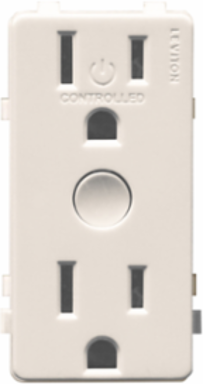 Decora Smart Outlet Color Change Kit White, Ivory Face, RoHS Compliant