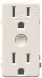 Decora Smart Outlet Color Change Kit White, Ivory Face, RoHS Compliant