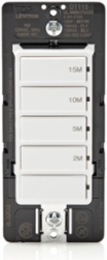 Decora Countdown Timer Switch, 15A, ½ HP, 15-Minute, In-Wall