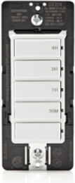 Decora 4-Hour Countdown Timer Switch, 20A, 1 HP, In-Wall, Push Button
