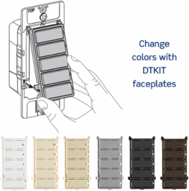 Decora 12-Hour Countdown Timer Switch, 20A, 1 HP, In-Wall Design