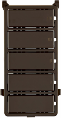 Decora Countdown Timer Switch Faceplate - Brown, Compatible with Multiple Models