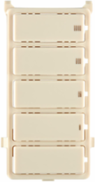 Decora Countdown Timer Switch Faceplate - Light Almond, RoHS Compliant