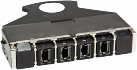 MTP-MTP Pass-Through Cassette with Simplex Adapters for Base 8, 12, 24