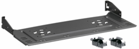 Rear Cable Manager for Angled Panel, Supports Copper & Fiber Cables