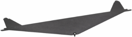 Angled Panel Cover for Patching System, Minimizes Dust or Debris