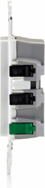 Decora Lever Edge 15 Amp / 20 Amp Tamper-Resistant Duplex Outlet, White