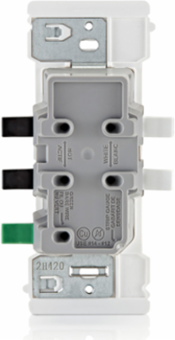Decora Lever Edge 15 Amp / 20 Amp Tamper-Resistant Duplex Outlet, White