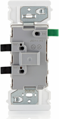Lever Edge 15 Amp Rocker Switch, White, Thermoplastic, 120/277VAC