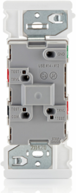 Lever Edge 15 Amp 3-Way Rocker Switch, 120/277 Volt, White