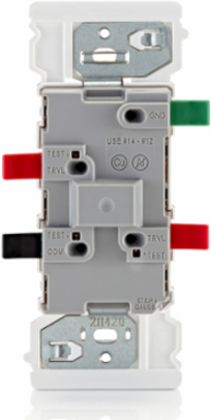 Lever Edge 15 Amp 3-Way Rocker Switch, 120/277 Volt, White