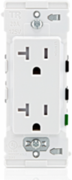 Lever Edge 20 Amp Tamper-Resistant Duplex Outlet