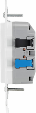 Lever Edge 15 Amp, Self Test, Tamper-Resistant GFCI, White
