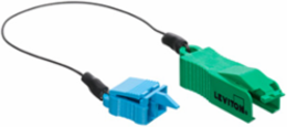 Green Extraction Tool with Dust Cap for LC Duplex Patch Cords