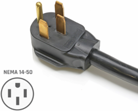 40 Amp Level 2 Electric Vehicle Charging Station With Wi-Fi, Works with My Leviton App, Plug-In