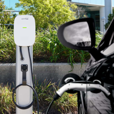 48 Amp Level 2 Electric Vehicle Charging Station, 11.6kW, NEMA Type 3R Enclosure, 18 ft Cord