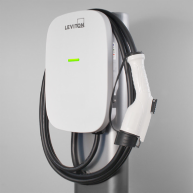 48 Amp Level 2 Electric Vehicle Charging Station, 11.6kW, NEMA Type 3R Enclosure, 18 ft Cord