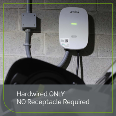 48 Amp Level 2 Electric Vehicle Charging Station, Management Software and LCD Screen