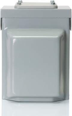 50A Weather-Resistant EV Charging Outlet with Outdoor Weatherproof Metal Cover, Surface Mount