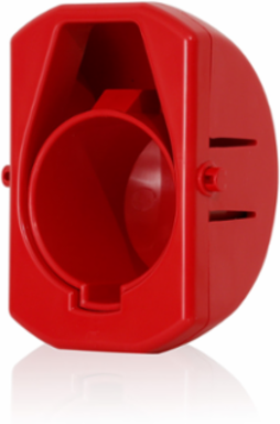 Charging Station Pedestal Swivel Assembly, Red Valox PBT, RoHS Compliant