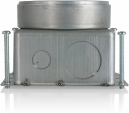 Concrete Floor Box, 1-Gang, Deep