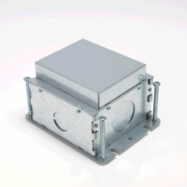 Concrete Floor Box, 1-Gang, Deep