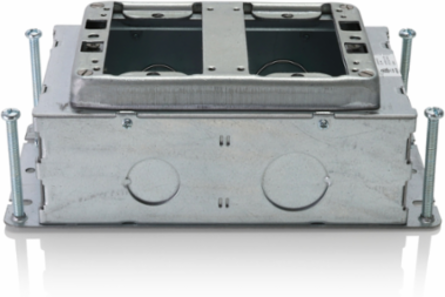Concrete Floor Box, 2-Gang, Deep