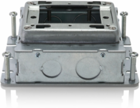 Concrete Floor Box, 1-Gang, Shallow