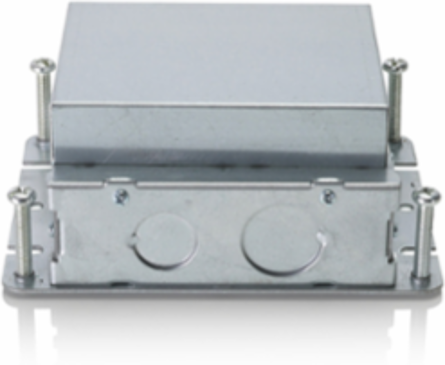 Concrete Floor Box, 1-Gang, Shallow