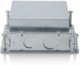 Concrete Floor Box, 1-Gang, Shallow