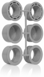 Replacement Data Conduit Plugs & Reducers for FBBOX-GY System, 1.5" & 1.25" Diameters
