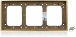 Concrete Floor Box Tile Frame, 3-Gang